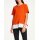 Designer-Jerseyshirt, orange-ecru