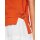 Designer-Jerseyshirt, orange-ecru