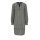 Print dress, black-offwhite