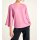 Blouse with beads, rosé