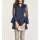 Blouse with lace, midnight blue