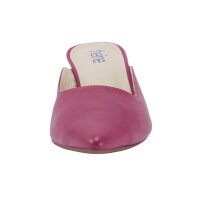 Leather sabot, pink