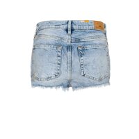 Marken-Jeans-Shortpants, blau-used