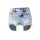 Marken-Jeans-Shortpants, blau-used