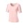 Jerseyshirt m. Rüschen, rosé