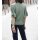 Volant shirt, green metallic