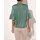 Volant shirt, green metallic