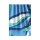 Marken-Druckkleid m.Bindeband, blau-türkis