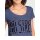 Shirt with beads, denim blue