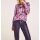 Satin blouse, multicolour