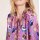 Satin blouse, multicolour