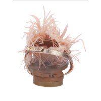 Marken-Dianette m. Federn, rosé