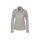 Turtleneck sweater with shiny yarn, light grey