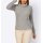 Turtleneck sweater with shiny yarn, light grey