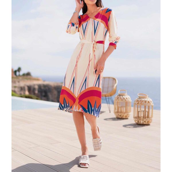 Dress, champagne-multicolour