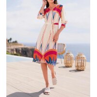 Dress, champagne-multicolour