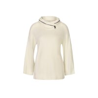 Stehkragenpullover m. Reißverschluss, champagner