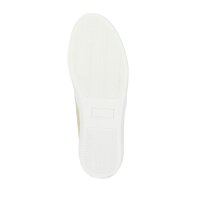 Velours sabot with embroidery, beige