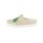 Velours sabot with embroidery, beige