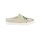 Velours sabot with embroidery, beige