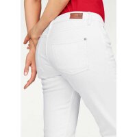 Jeans with embroidery, white, 33inch