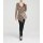 Spitzen-Samt-Ausbrennershirt, taupe
