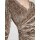 Spitzen-Samt-Ausbrennershirt, taupe