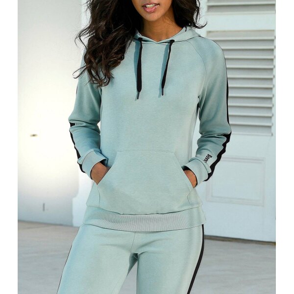 Hoodie with kangaroo pocket, mint