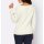 Sweater with bead trim, ecru