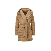 Daunenjacke m. Wollbesatz camel