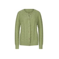Muster-Mix-Strickjacke, schilf