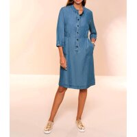 Designer-Lyocell-Kleid in Jeans-Optik, blue