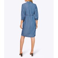 Designer-Lyocell-Kleid in Jeans-Optik, blue