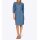 Designer-Lyocell-Kleid in Jeans-Optik, blue