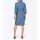 Designer-Lyocell-Kleid in Jeans-Optik, blue