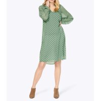 Платье, зелено-бежевое