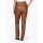 Lammnappaleder-Hose m. Gürtel, cognac