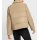 Jacket with removable scarf, camel