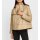 Jacket with removable scarf, camel
