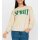 Sweatshirt m. Schriftzug, elfenbein