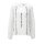 Chiffon blouse with strass, offwhite
