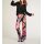 Designer-Bluse m. Plisseesaum, schwarz