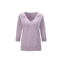 Kaschmir-Merino-Pullover, mauve
