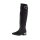 Veloursleder-Stiefel, schwarz
