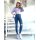 Jeansy skinny fit Sylvia, ciemnoniebieskie