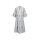 Designer-Kleid, ecru-dunkelblau
