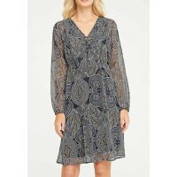 Designer-Druckkleid, bunt