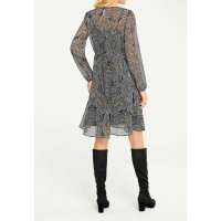 Designer-Druckkleid, bunt