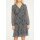 Designer-Druckkleid, bunt