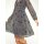 Designer-Druckkleid, bunt